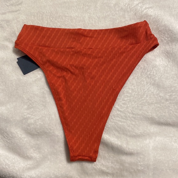 Abercrombie & Fitch High Leg Cheeky Swim Bottom - Picture 2 of 3